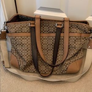 Coach diaper/work bag